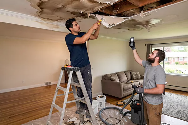 Ceiling Water Damage Restoration Bothell