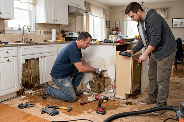 Kitchen Water Damage Repair Bothell