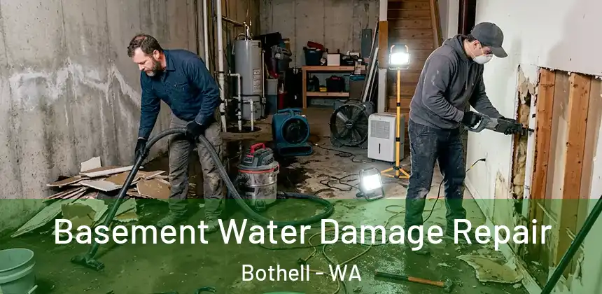  Basement Water Damage Repair Bothell - WA