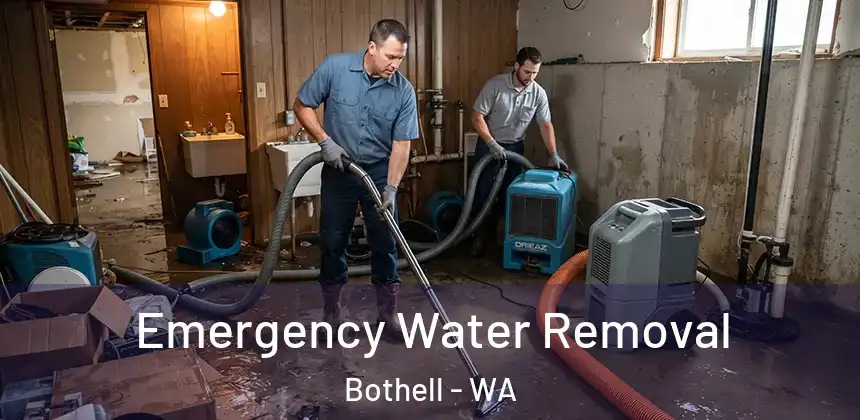 Emergency Water Removal Bothell - WA