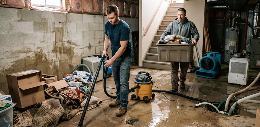 Basement Flood Cleanup