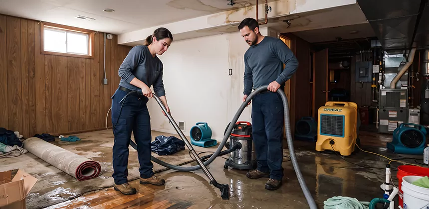Frozen Pipe Burst Cleanup in Bothell