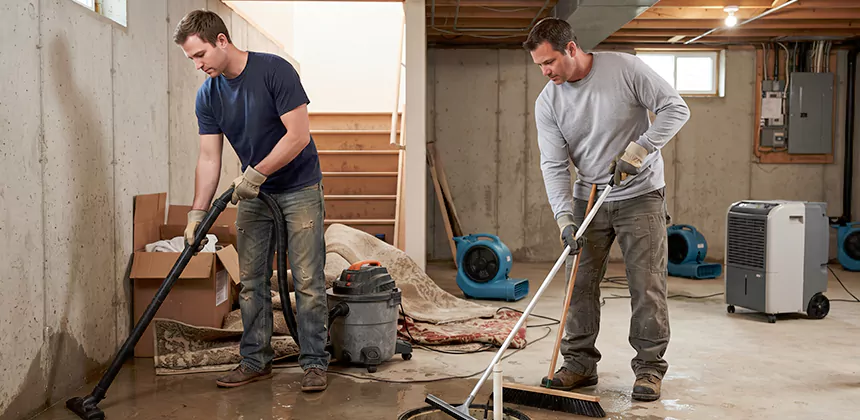 Basement Flood Water Removal in Bothell
