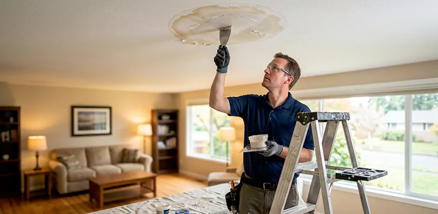 Ceiling Water Stain Repair in Bothell