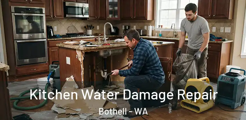  Kitchen Water Damage Repair Bothell - WA